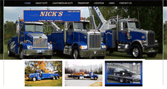 Desktop Screenshot of nickstowinginc.com